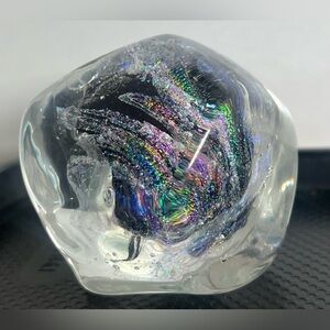 Signed Timothy E Landers Paperweight
